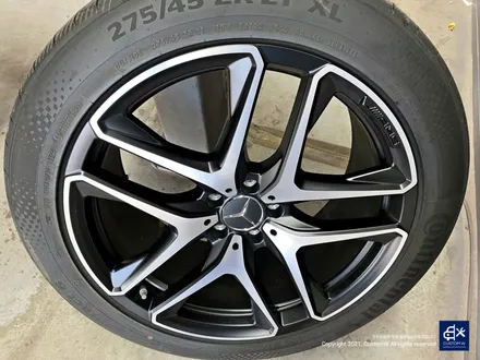 벤츠 신차 GLE53 AMG 블랙유광 휠도색 & 레드 캘리퍼 도색 / 용인 처인구