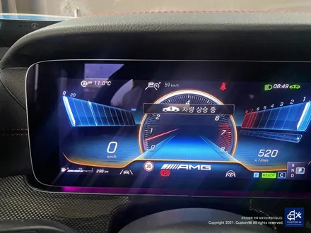 벤츠 E53 AMG 잘못된 도색 이력 박리 후 투톤 유광 휠도색 + 레드 캘리퍼 도색 / 용인 처인구