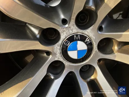 BMW X6 40d 휠수리 후 블랙유광 휠도색 / 용인 처인구