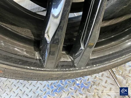 BMW 420i 휠수리 후 블랙유광 휠도색 / 용인 처인구