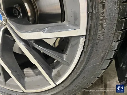 BMW 530i 845M 휠수리 후 블랙유광 휠도색 / 용인 처인구