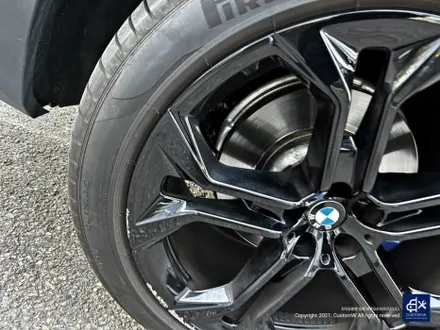 BMW X5 40i 휠수리 후 블랙유광 휠도색 / 용인 처인구