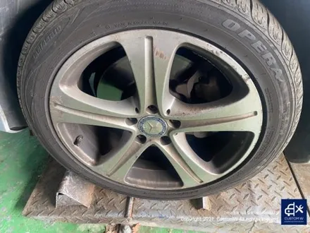 벤츠 W213 E220D 18인치 휠 상처 수리 후, 실버 휠 복원 도색 / 용인 처인구