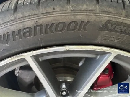 제네시스 G70 19인치  상처 수리 후, 무광 브론즈 휠 도색 / 용인 처인구