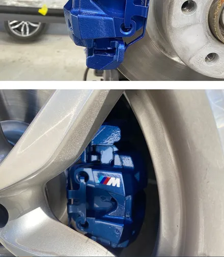 BMW F25 X3 캘리퍼 도색 작업 하셨던 고객분께서 후기글을 작성 해주셨습니다 / 용인 처인구