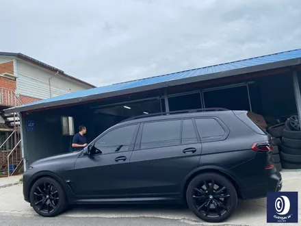 BMW X7 M60i 755M 22인치 휠 상처 수리 후, 제트 블랙 휠 복원 도색 / 용인 처인구