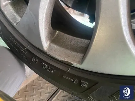 벤츠 W213 E300 휠 상처 수리 후, 깔끔하게 실버 휠 복원 도색_! / 용인 처인구