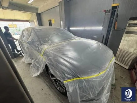 제네시스 G90 하이그로시 블랙 휠 도색 + 카본 세라믹 골드 컬러 브레이크 캘리퍼 도색 / 경북 상주에서 방문 주셨어요~! / 용인 처인구