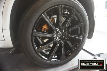 볼보 XC90 덩치큰 SUV에 어울리는 휠도색과 캘리퍼도색. / 용인 처인구
