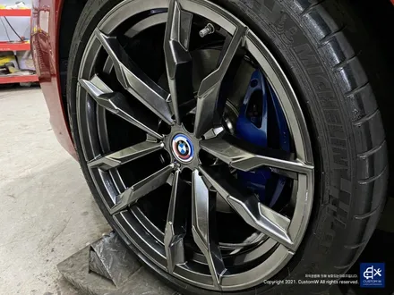 BMW Z4 고스트 크롬 휠도색 / 용인 처인구