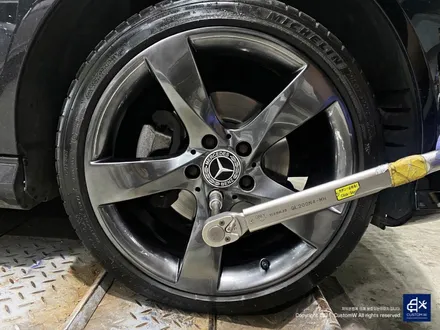 벤츠 C220d 휠수리 후 고스트 크롬 휠도색 / 용인 처인구
