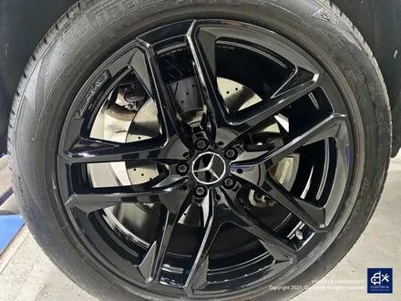 Mercedes-AMG GLE53 휠수리 후 블랙유광 휠도색 / 용인 처인구