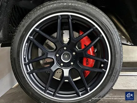 벤츠 G63 AMG G바겐 22인치 블랙 실버 투톤 무광 휠도색 / 용인 처인구