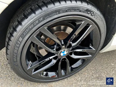BMW 118d 461M 휠수리 후 블랙유광 휠도색 / 용인 처인구