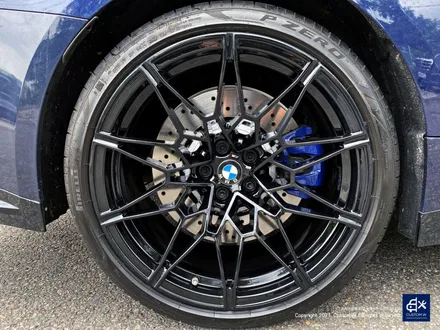 BMW M4 컴페티션 826M 휠수리 후 블랙유광 휠도색 / 용인 처인구