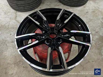BMW M340i 박리 후 블랙 폴리시 휠도색 / 용인 처인구