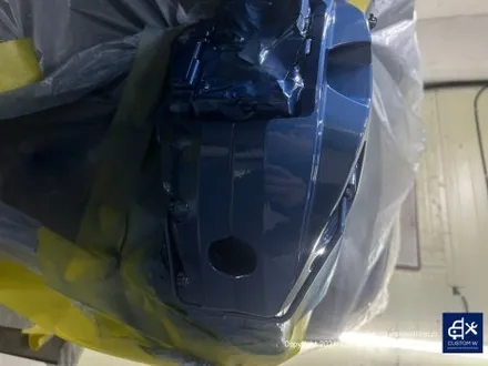 와_! 이게 플렉스다_! 전기차 럭셔리 세단 BMW I7 블루 캘리퍼 도색 고객과의 소통을 중요시하는 커스텀 W (feat. 훈훈한 카톡 내용 캡처 ) / 용인 처인구