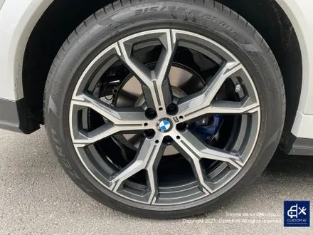 BMW G06 X6 30D 21인치 741M 휠 상처 수리 후, 다이아몬드 커팅 휠 복원 / 용인 처인구