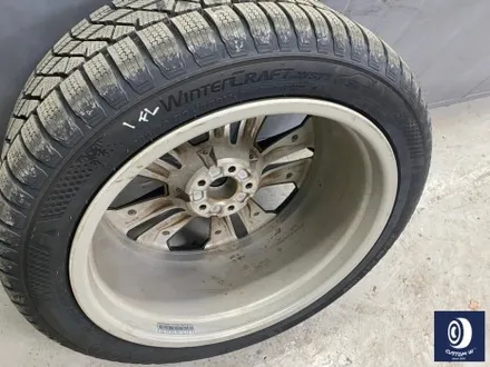 아우디 Q7 55TFSI 플라스틱 커버가 장착된 21인치 휠 블랙 유광 휠도색 + 부식 제거 후, 건메탈 그레이 캘리퍼 도색 / 용인 처인구