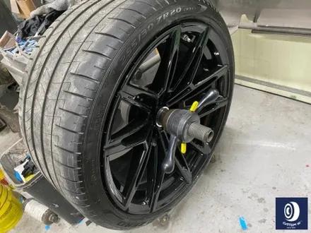 BMW G87 M2 930M 휠 하이그로시 블랙 (검정 유광) 휠도색 / 용인 처인구