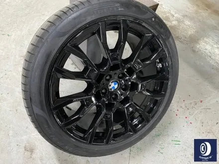 BMW X6 40i 신차 출고 작업 / 915M 블랙 휠도색 + 레드 캘리퍼 도색 / 용인 처인구