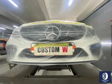 벤츠 C43 AMG 쿠페 휠 상처 수리 후, 다이아몬드 커팅 휠 복원 + 블랙 캘리퍼 도색 / 용인 처인구