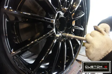 벤츠 C43AMG & E400쿠페 블랙유광 휠도색,캘리퍼도색.! / 용인 처인구