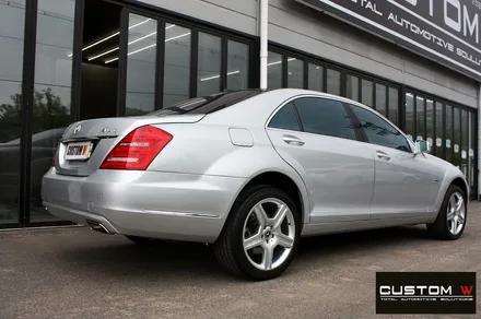 벤츠 W221 S500 기존 잘못된 휠수리 도색 이력 약품 박리 후 하이퍼 실버 휠도색 / 용인 처인구