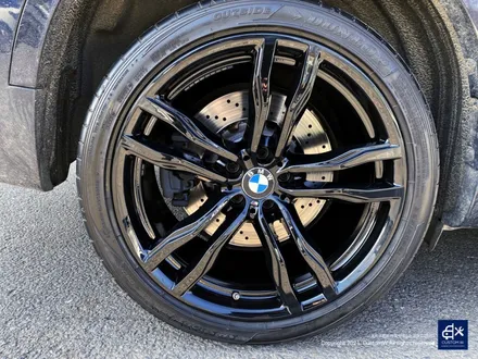 BMW X6M 휠수리 박리 후 블랙유광 휠도색 / 용인 처인구