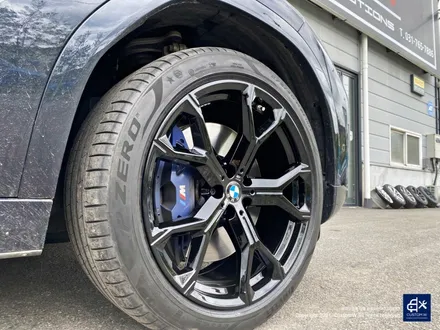 BMW X6 휠수리 후 블랙유광 휠도색 / 용인 처인구