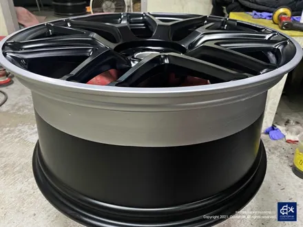 벤츠 G63 AMG G바겐 블랙 실버 무광 투톤 휠도색 / 용인 처인구