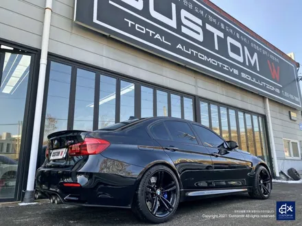 BMW M3 437M 휠수리 후 블랙 유광 휠도색 / 용인 처인구