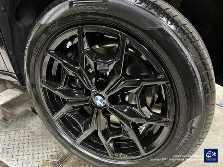 신차 BMW X4 20i 블랙유광 휠도색 / 용인 처인구
