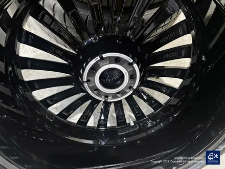 벤츠 CLS450 신형 20인치 마차휠 블랙 실버 투톤 유광 휠도색 + 옐로우 캘리퍼 도색 / 용인 처인구