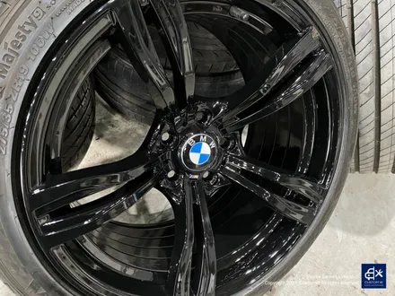 BMW F10 520d 19인치 휠수리 후 블랙유광 휠도색 + 레드 캘리퍼 도색 / 용인 처인구