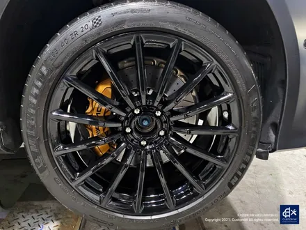 벤츠 GT43 AMG 휠수리 후 블랙유광 휠도색 / 용인 처인구