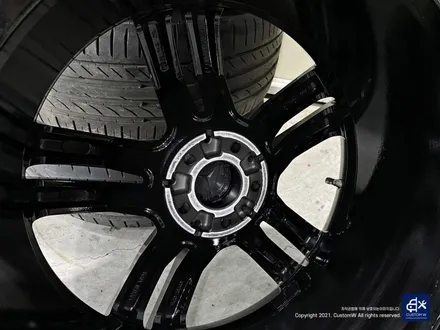 벤츠 GLK220 휠수리 후 블랙유광 휠도색 + 부식 제거 후 레드 캘리퍼 도색 / 용인 처인구