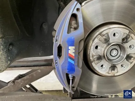 BMW G20 M340i 블랙유광 휠도색 + 실버 캘리퍼 도색 / 용인 처인구