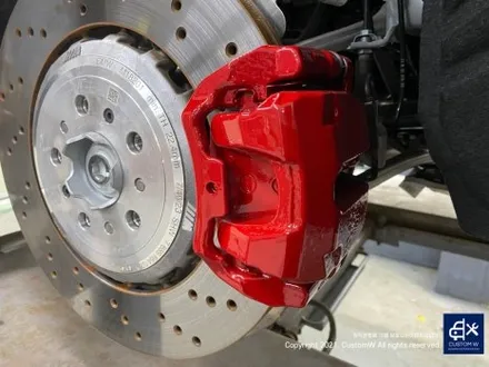 믿고 맡기는 커스텀 W_! 캐리어 카 (세이프 티 로더)를 이용해서 입출고_! BMW G87 신형 M2 블랙 유광 휠도색 & 레드 캘리퍼 도색 / 용인 처인구