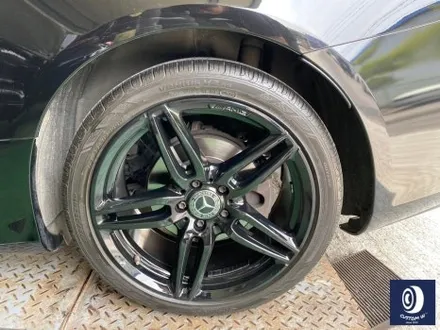 감동적인 후기글을 작성해 주신 고객분의 차량/ 벤츠 E220D 카브리올레 19인치(일명 AMG 별휠) 블랙 유광 휠도색 (feat. 보험 긴급 출동 서비스를 이용한 캐리어 카 입출고) / 용인 처인구