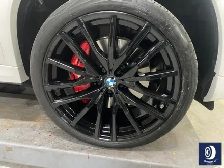 BMW G06 X6 40D 온라인 에디션 742M 22인치 휠 상처 수리 후 BMW 블랙 컬러 / 제트 블랙 ( 검정 유광) 휠 복원 도색 / 용인 처인구