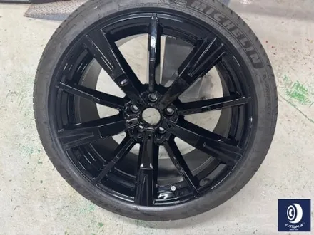 신차 출고 작업 / 미등록 차량 BMW G60 530i 하이그로시 블랙 (검정유광)  휠도색 + 레드 캘리퍼 도색 (feat. 늘 하던 대로~! 입출고 과정 공유) / 용인 처인구