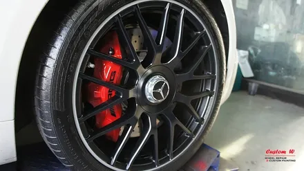 포르쉐를 잡기 위한 벤츠의 역작 AMG GT! 커스텀 휠도색과 캘리퍼도색을 했습니다. / 용인 처인구