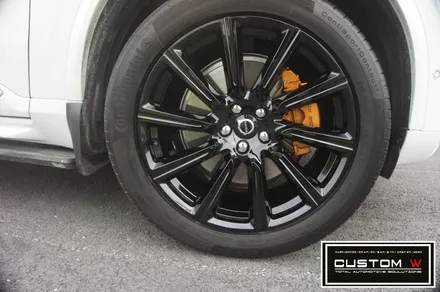 볼보 XC90 덩치큰 SUV에 어울리는 휠도색과 캘리퍼도색. / 용인 처인구