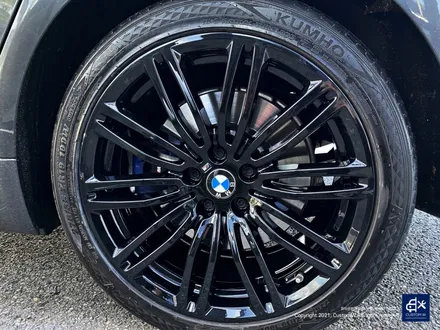 BMW G30 530e 664M 휠수리 후 블랙유광 휠도색 / 용인 처인구