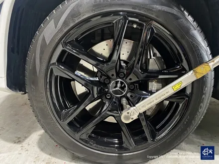 Mercedes-AMG GLE53 휠수리 후 블랙유광 휠도색 / 용인 처인구