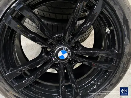 BMW F30 320d 441M 휠수리 후 블랙유광 휠도색 / 용인 처인구