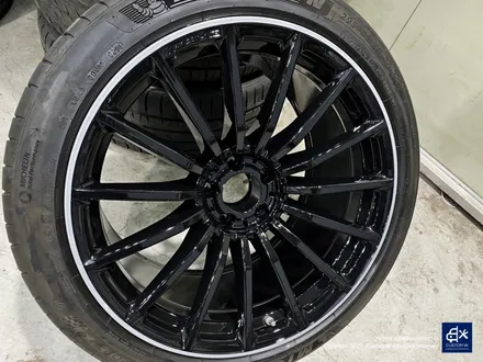 벤츠 GT43 AMG 휠수리 후 블랙실버 투톤 유광 휠도색 / 용인 처인구