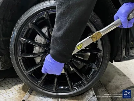 벤츠 CLS450 20인치 마차휠 블랙유광 휠도색 / 용인 처인구