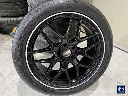 벤츠 G400d G바겐 G63 에디션 휠 수리 후 블랙 실버 투톤 유광 휠도색 / 용인 처인구